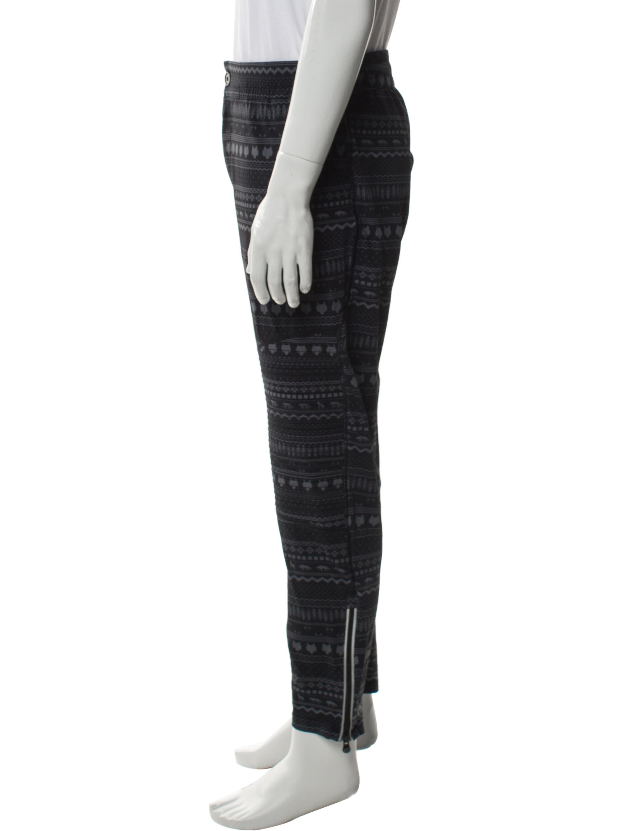 Greyson Plaid Print Joggers