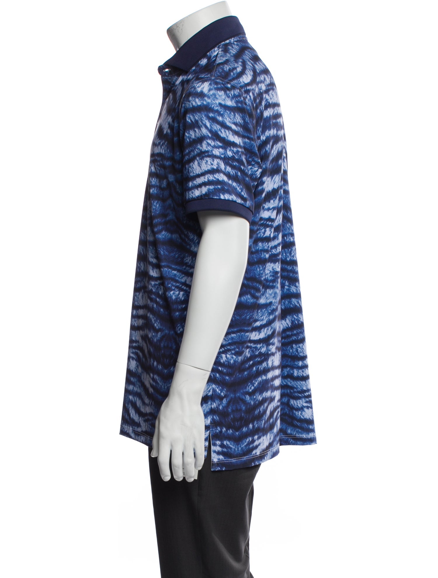 Greyson Printed Collar Polo Shirt