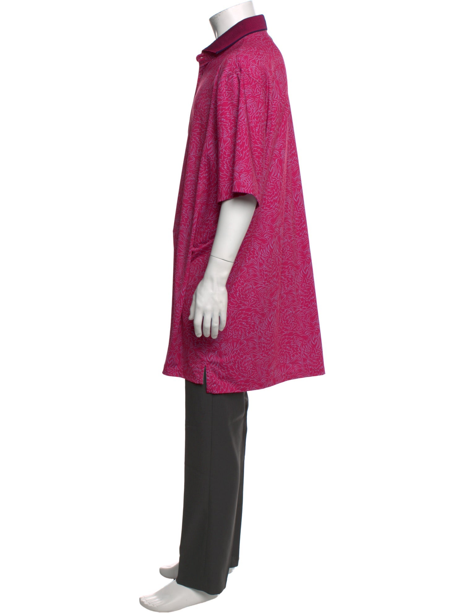 Greyson Printed Collar Polo Shirt