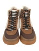 Greats Suede Colorblock Pattern Hiking Boots