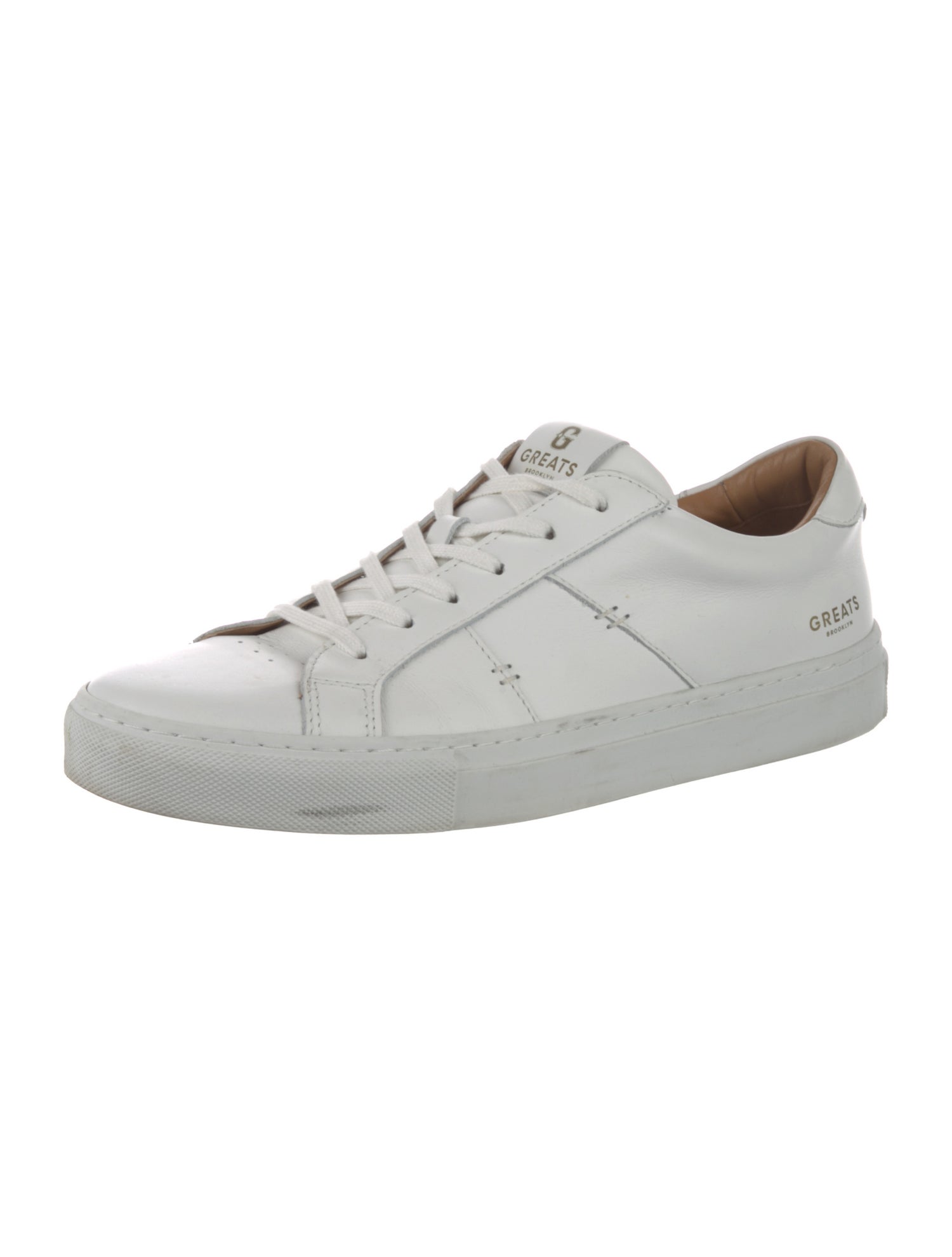 Greats Leather Printed Sneakers
