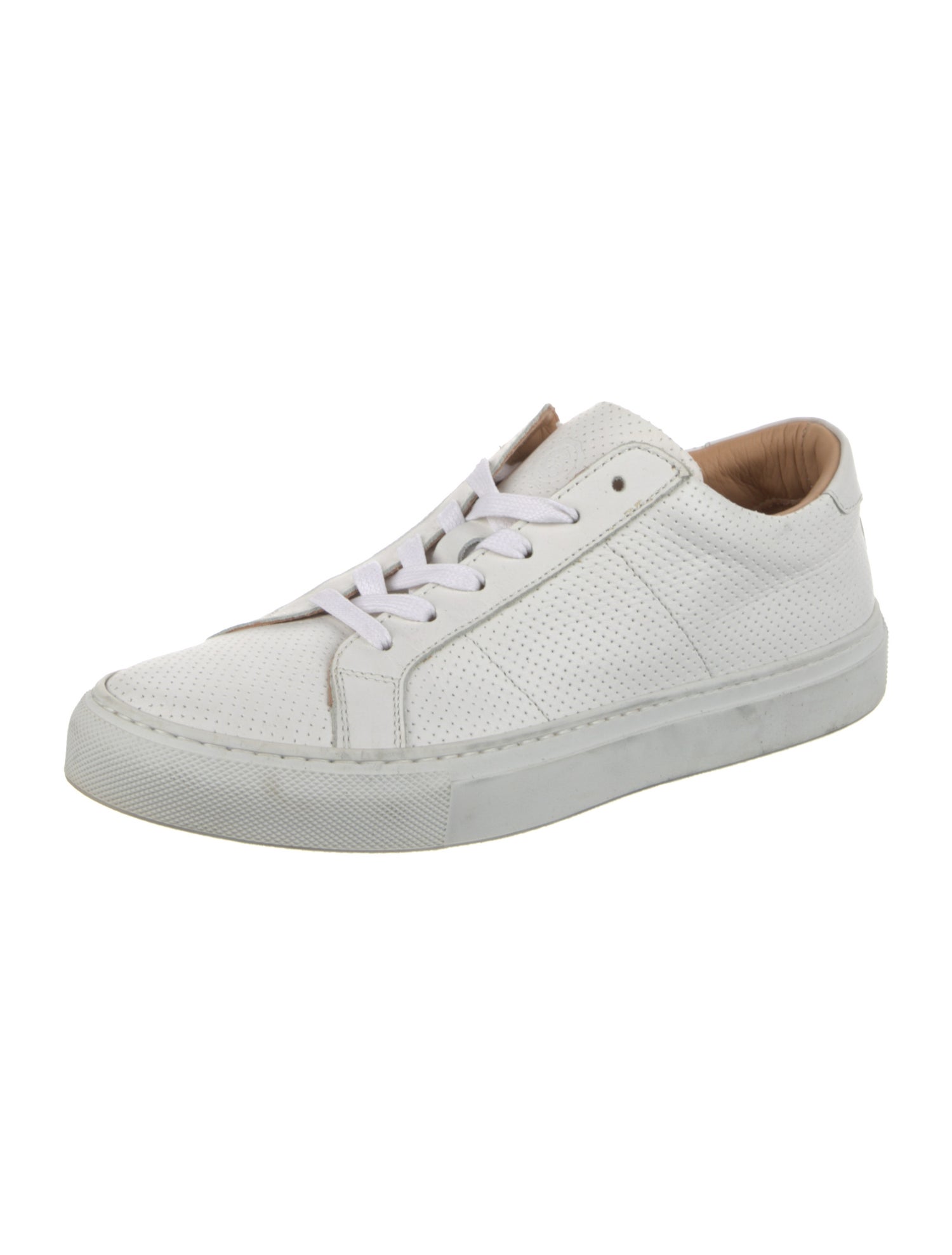 Greats Leather Lasercut Accents Sneakers