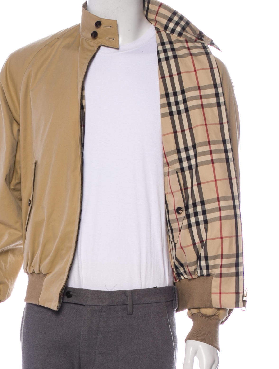 Gosha Rubchinskiy x Burberry Reversible Nova Check-Lined