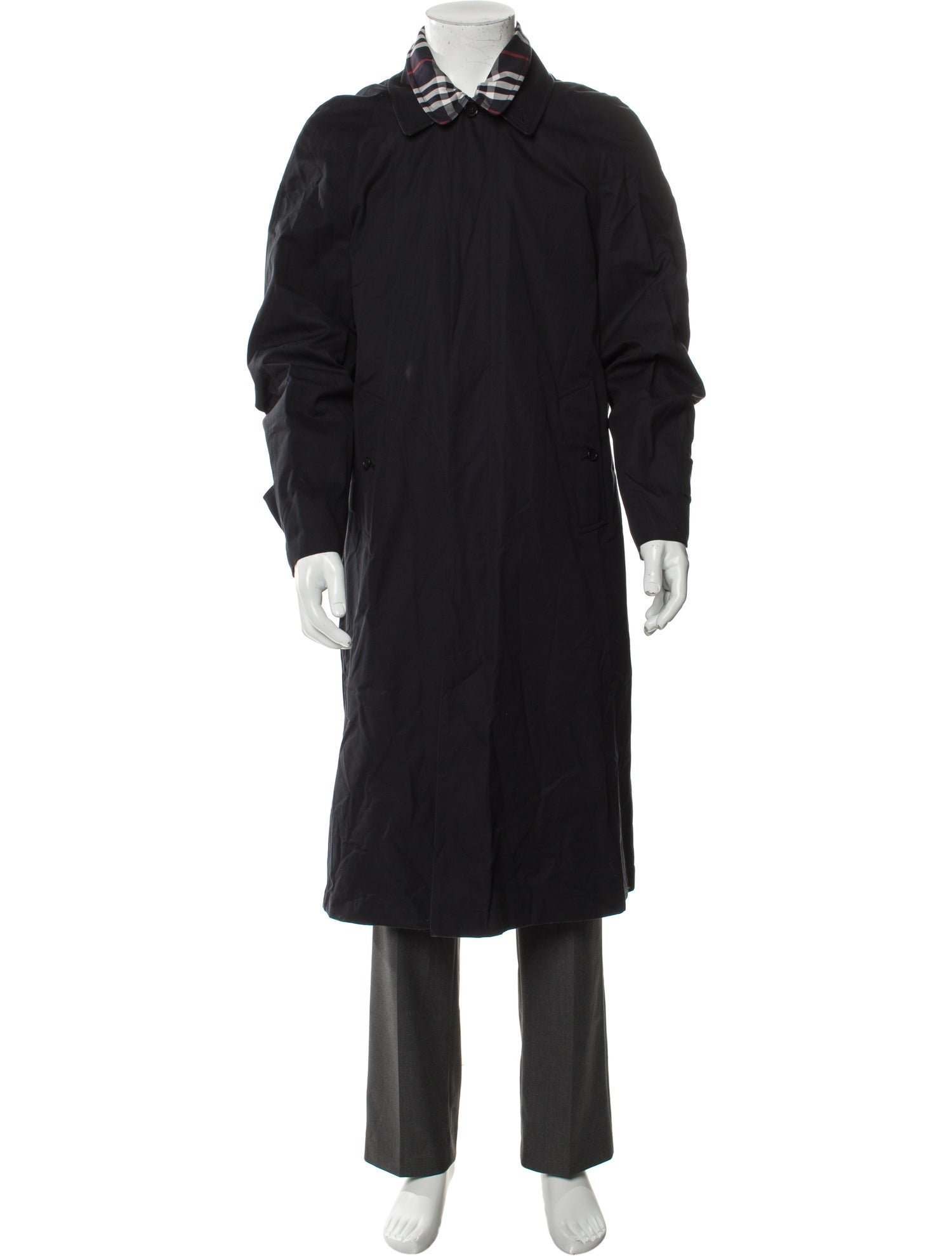 Gosha Rubchinskiy x Burberry Plaid Print Overcoat