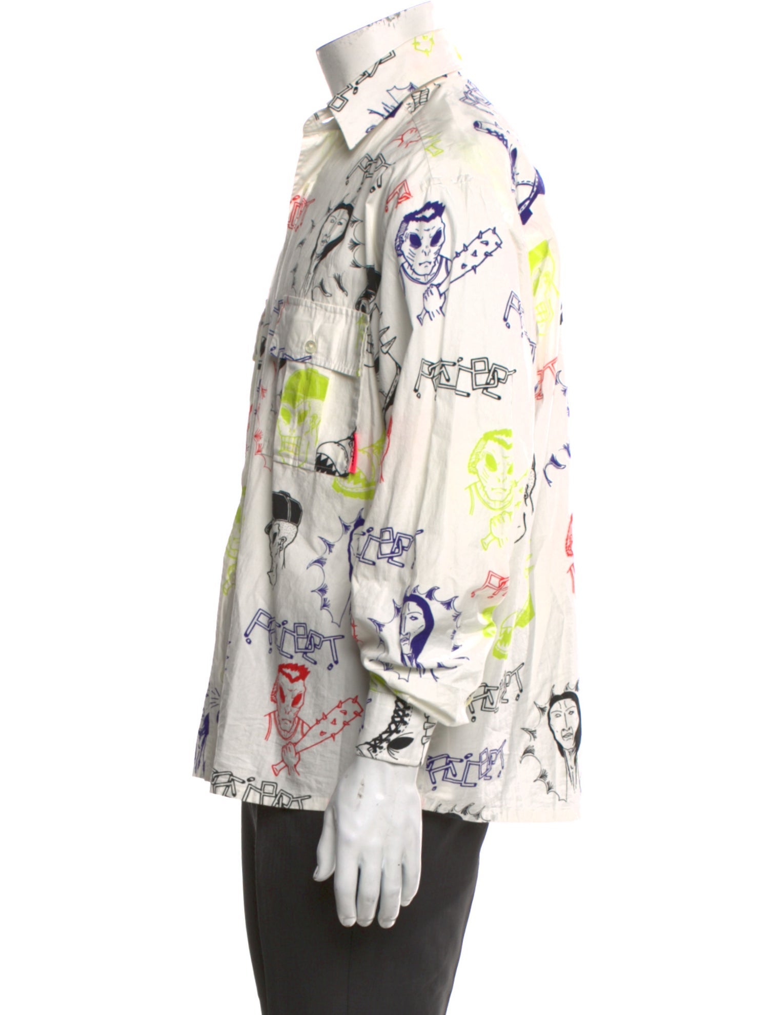 Gosha Rubchinskiy x Paccbet Printed Long Sleeve Shirt