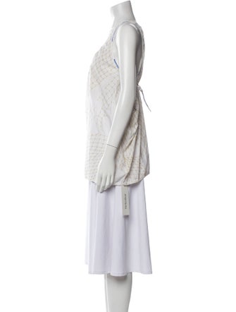 Grey Ant Printed Square Neckline Tunic