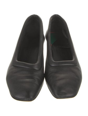 Gray Matters Leather Pumps