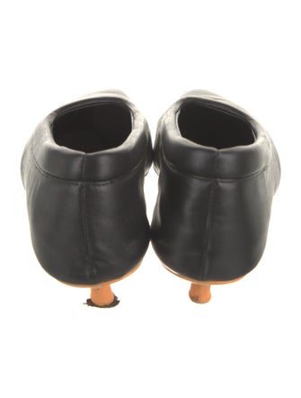 Gray Matters Leather Pumps