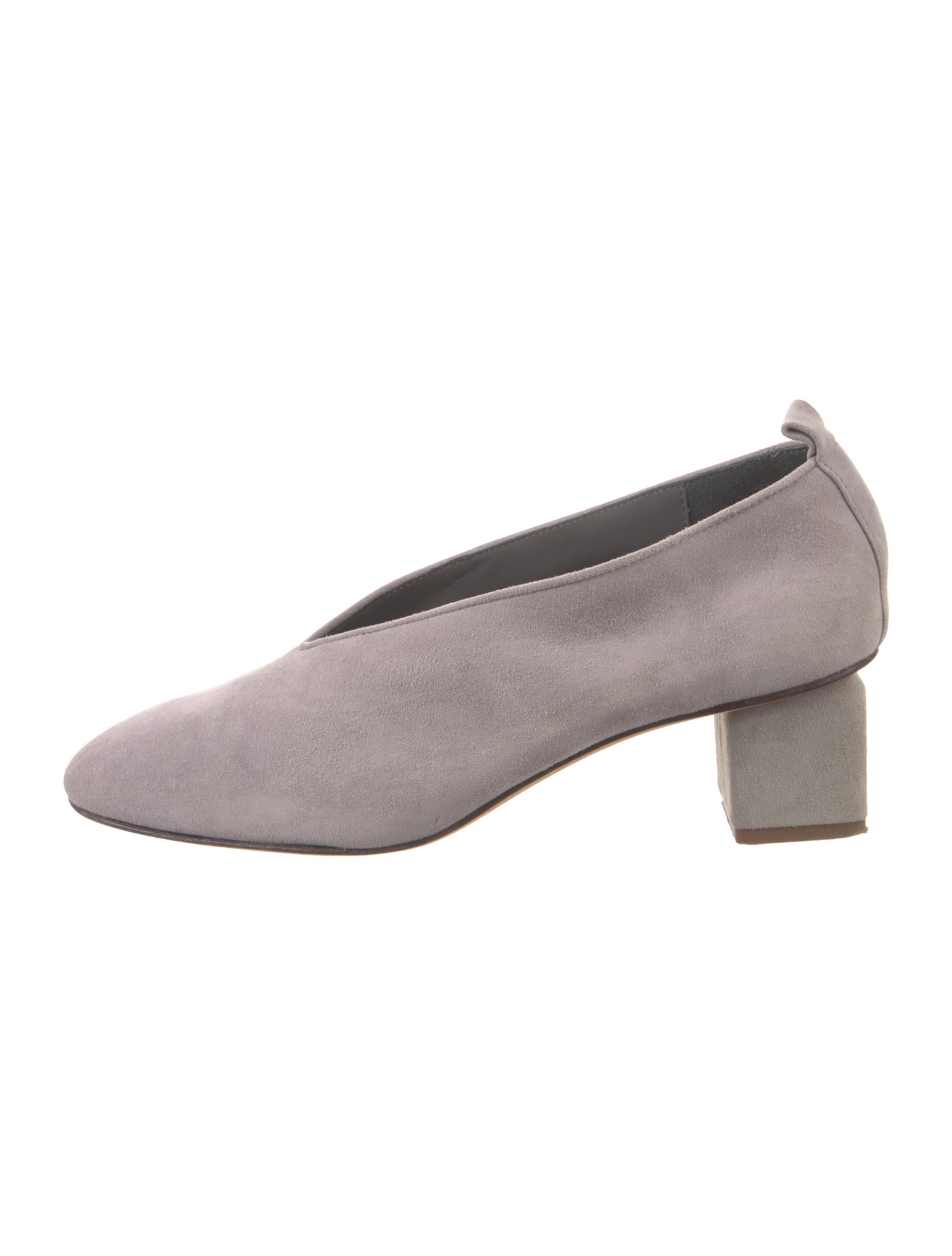 Gray Matters Leather Pumps