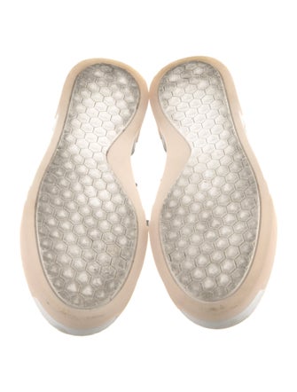 Gray Matters Leather Wedge Sneakers