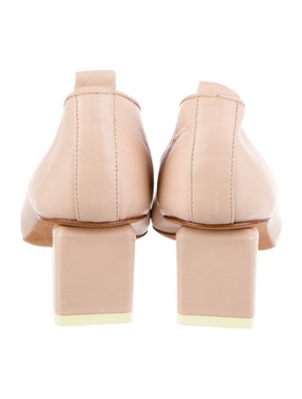 Gray Matters Leather Pumps