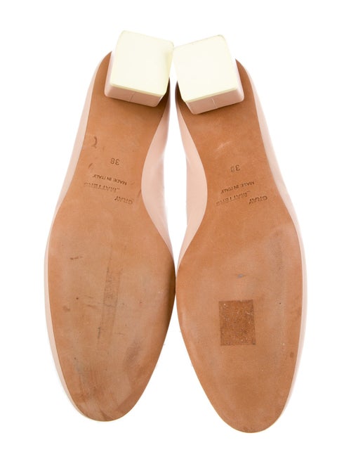 Gray Matters Leather Pumps