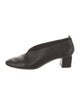 Gray Matters Leather Pumps