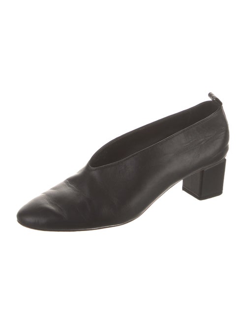 Gray Matters Leather Pumps