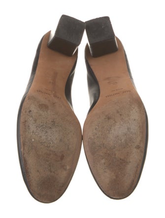 Gray Matters Leather Pumps