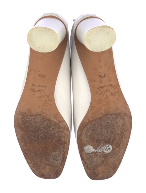 Gray Matters Leather Pumps