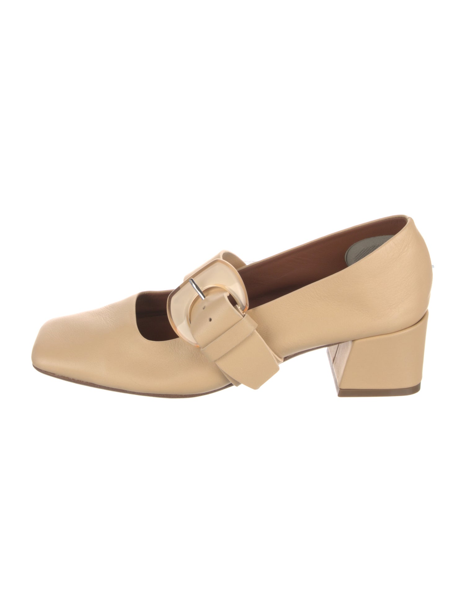 Gray Matters Leather Bow Accents Pumps