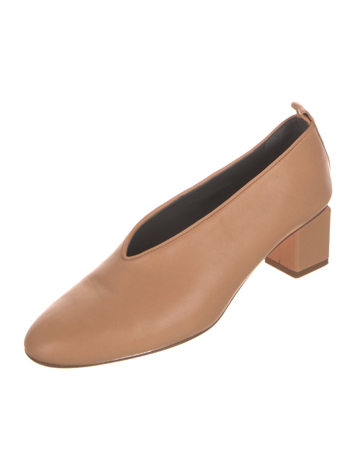 Gray Matters Leather Pumps