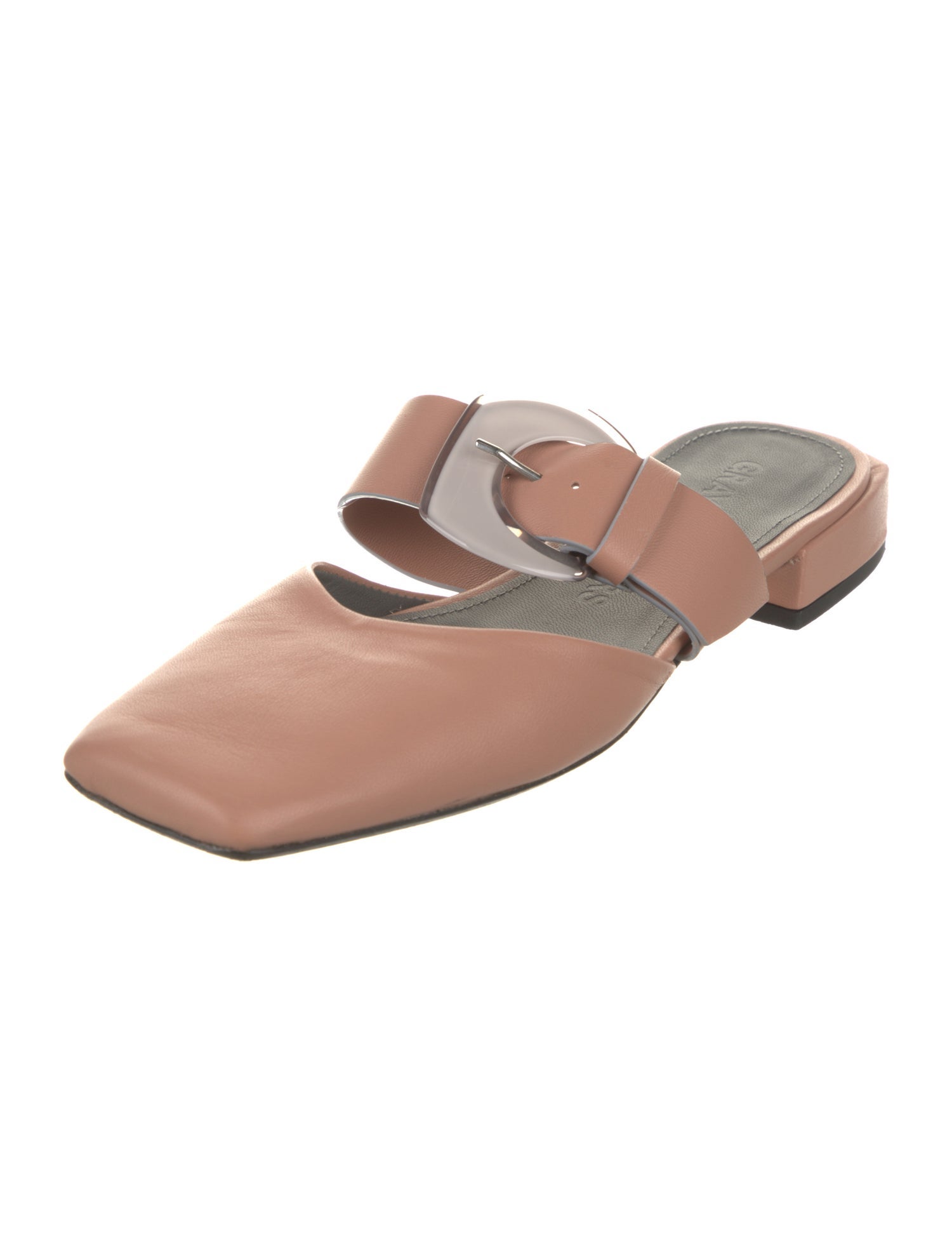 Gray Matters Leather Mules