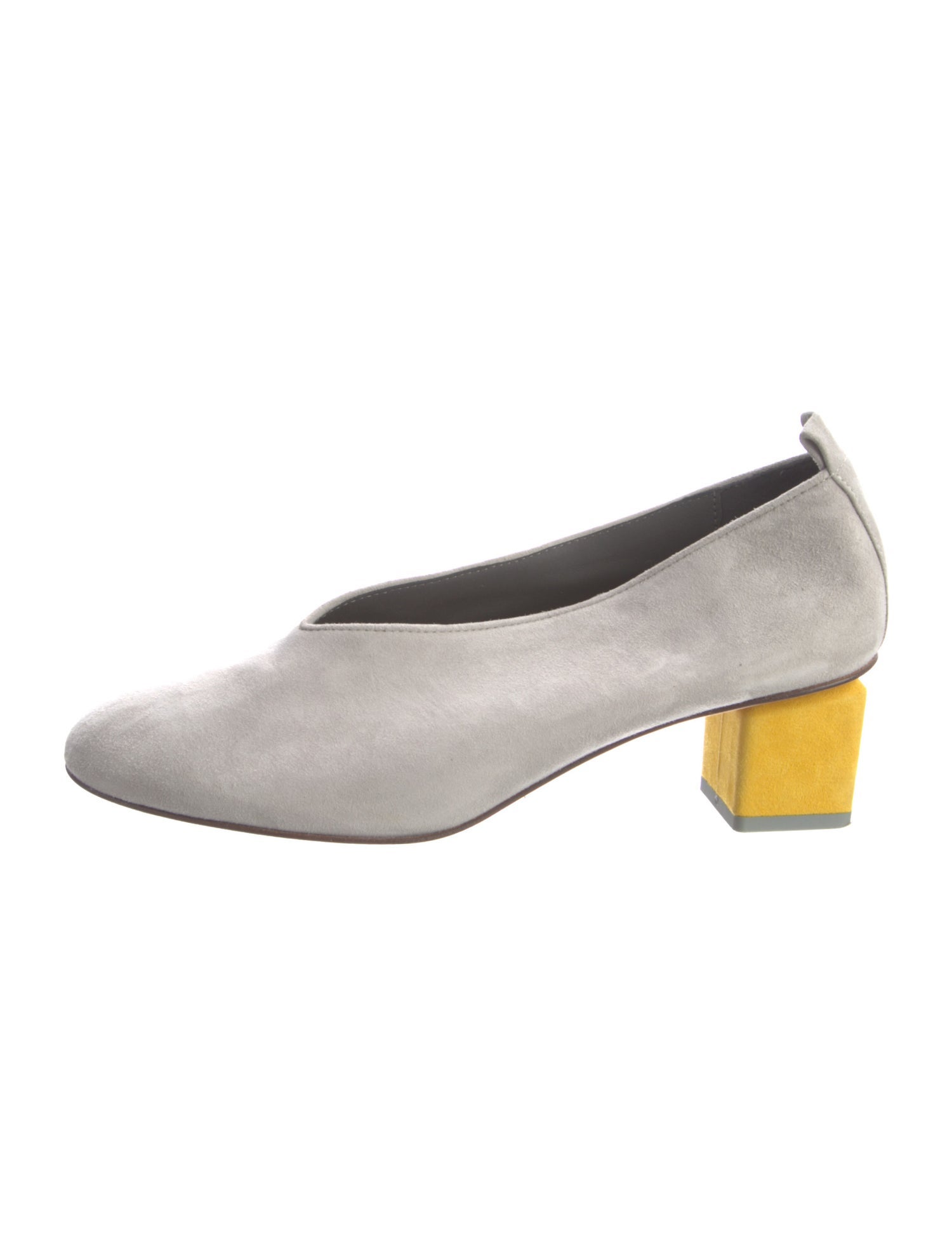 Gray Matters Suede Pumps