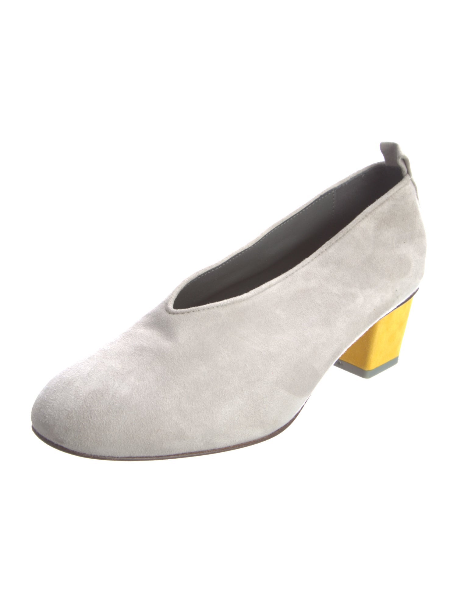Gray Matters Suede Pumps