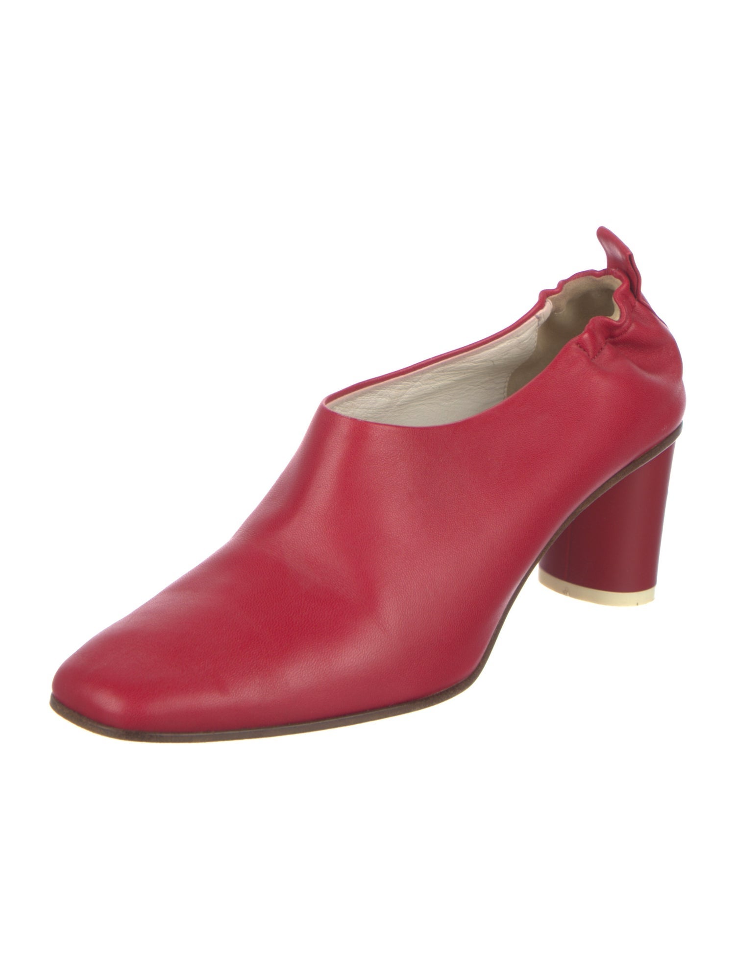 Gray Matters Leather Pumps