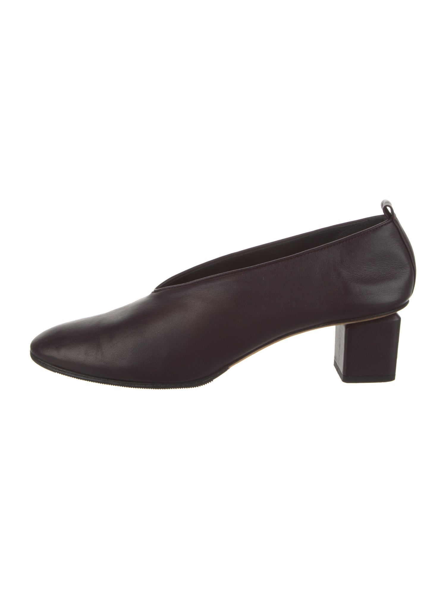 Gray Matters Leather Pumps