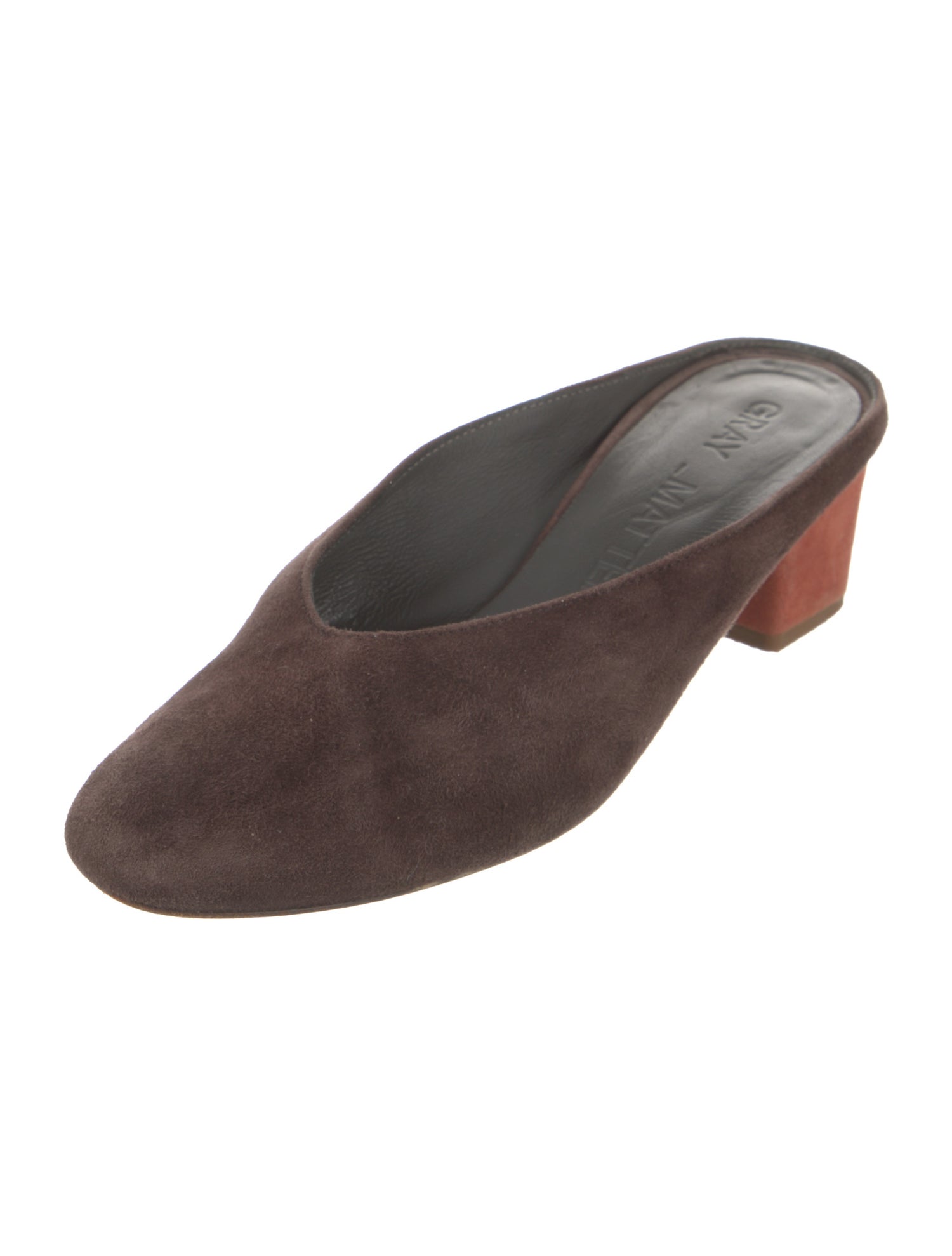 Gray Matters Suede Mules