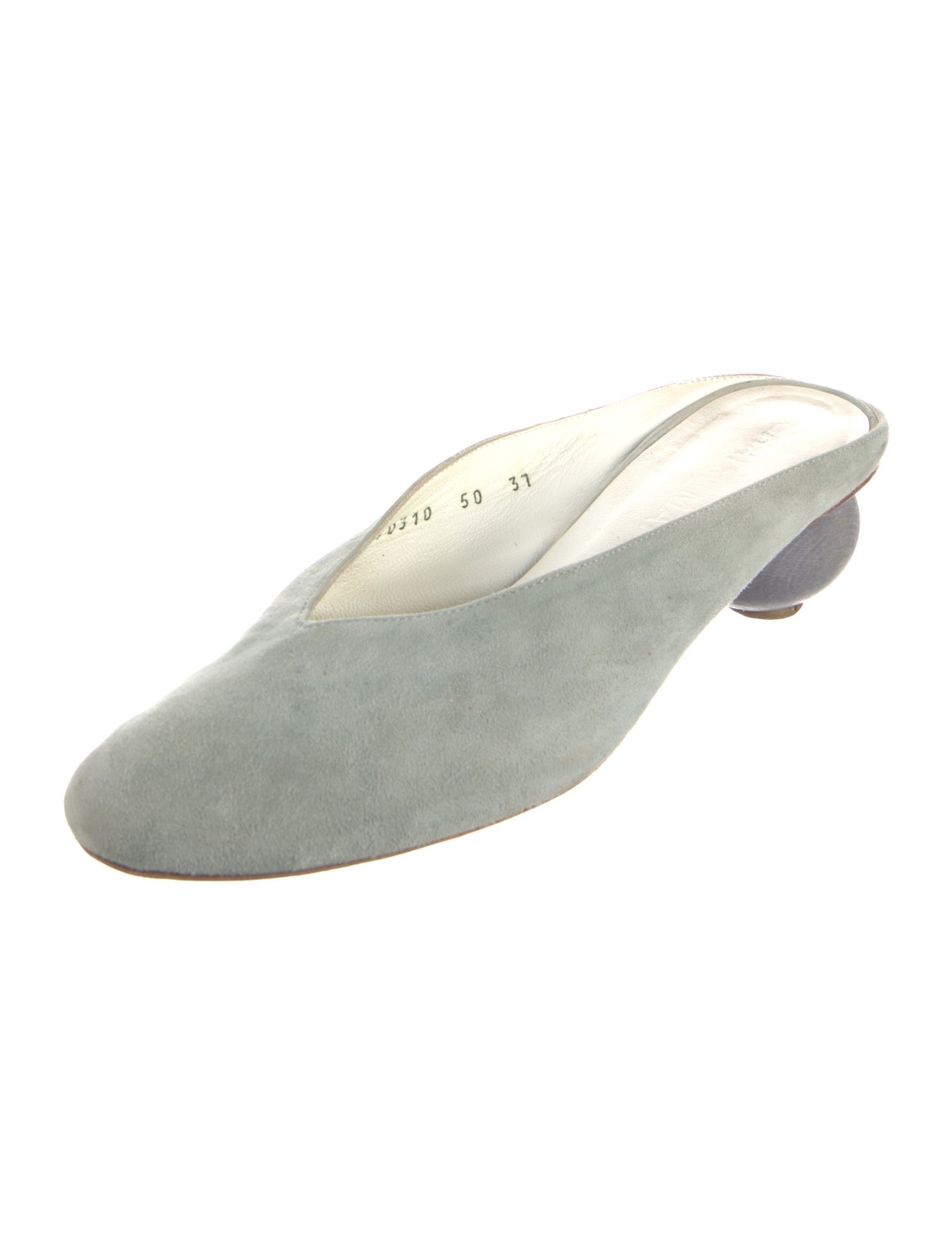 Gray Matters Suede Mules