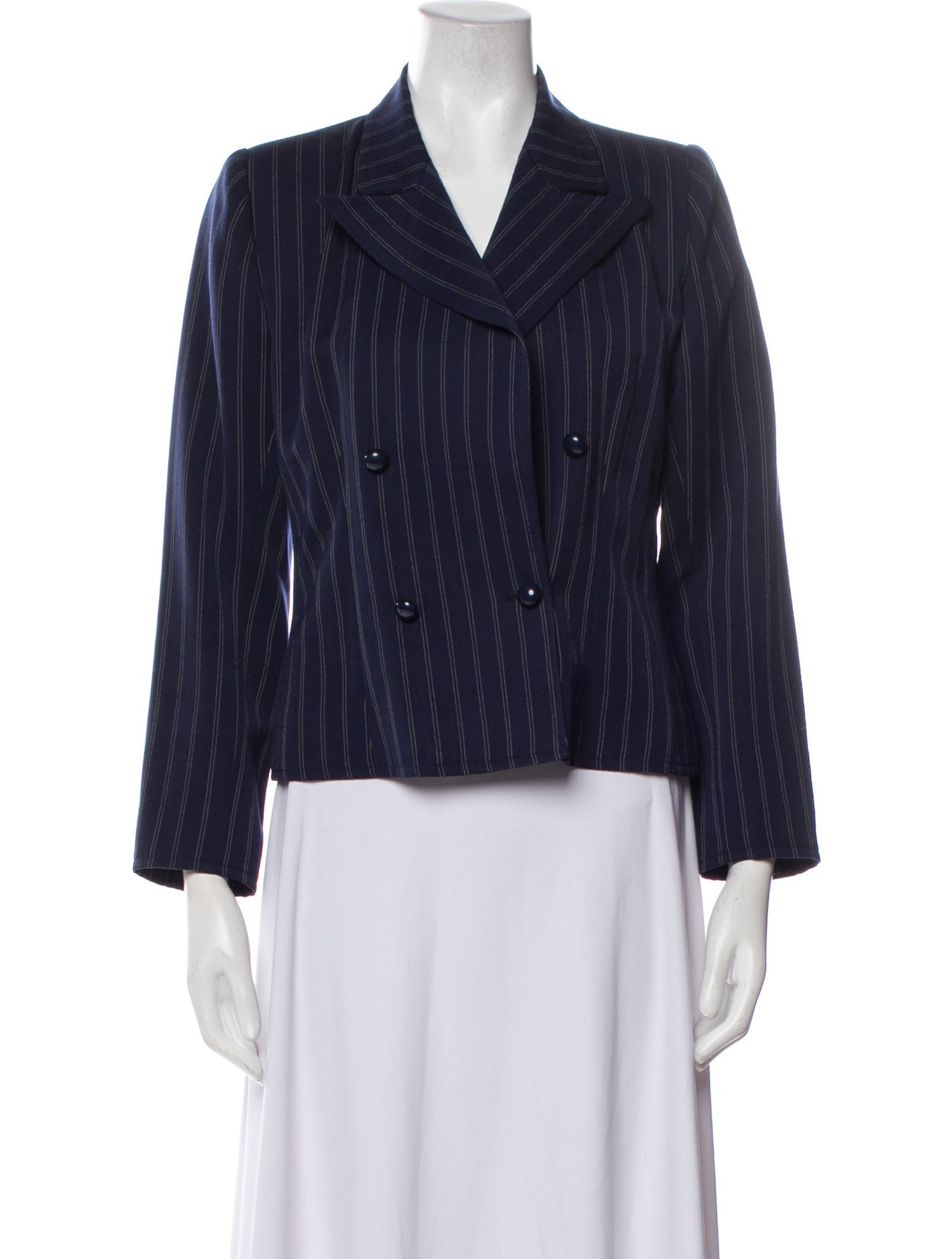 Garfinckel's Wool Striped Blazer
