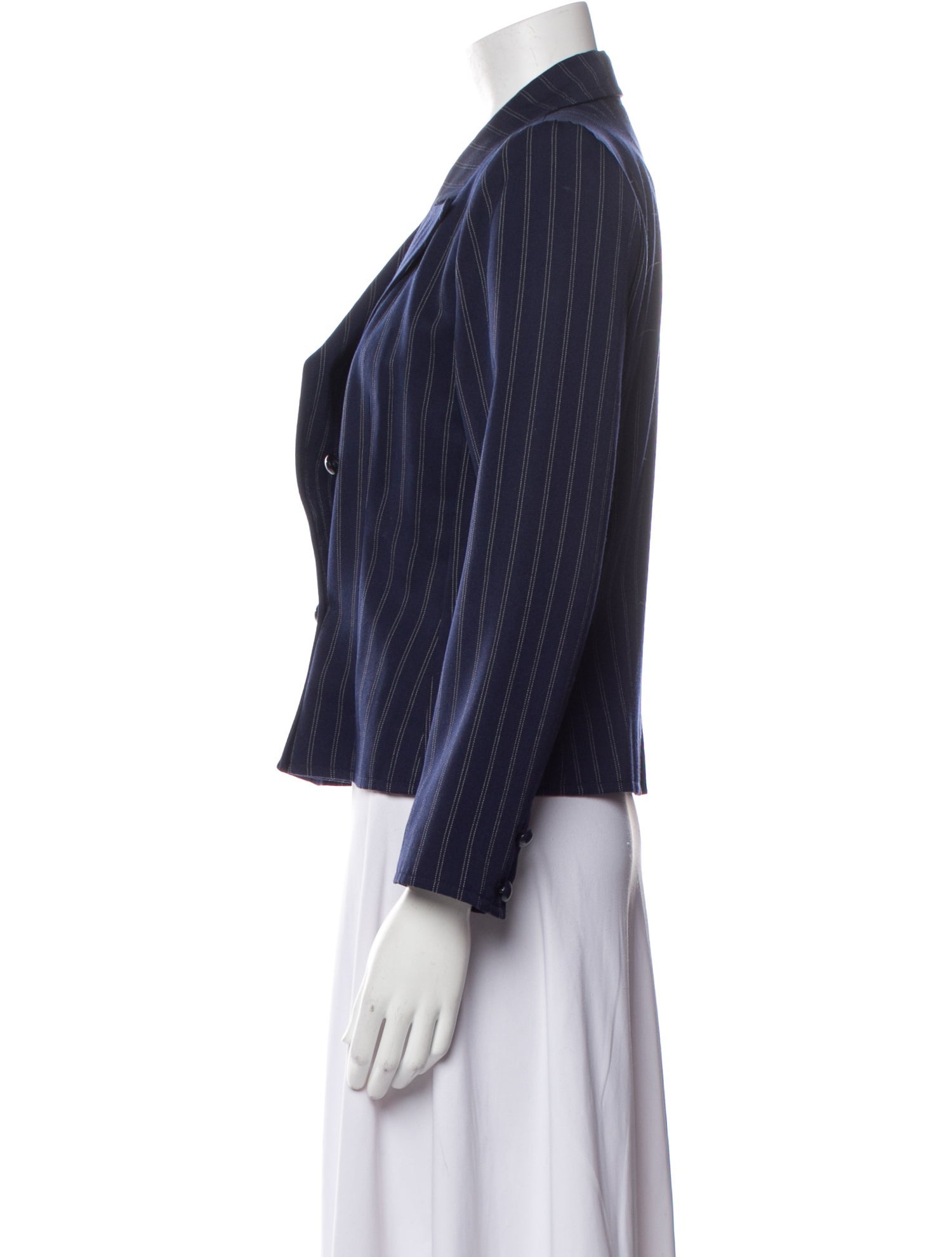 Garfinckel's Wool Striped Blazer