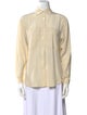 Garfinckel's Long Sleeve Button-Up Top