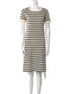 Givenchy Sport Striped Knee-Length Dress
