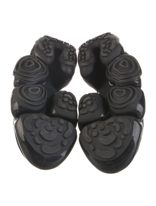 Grounds Leather Colorblock Pattern Sneakers