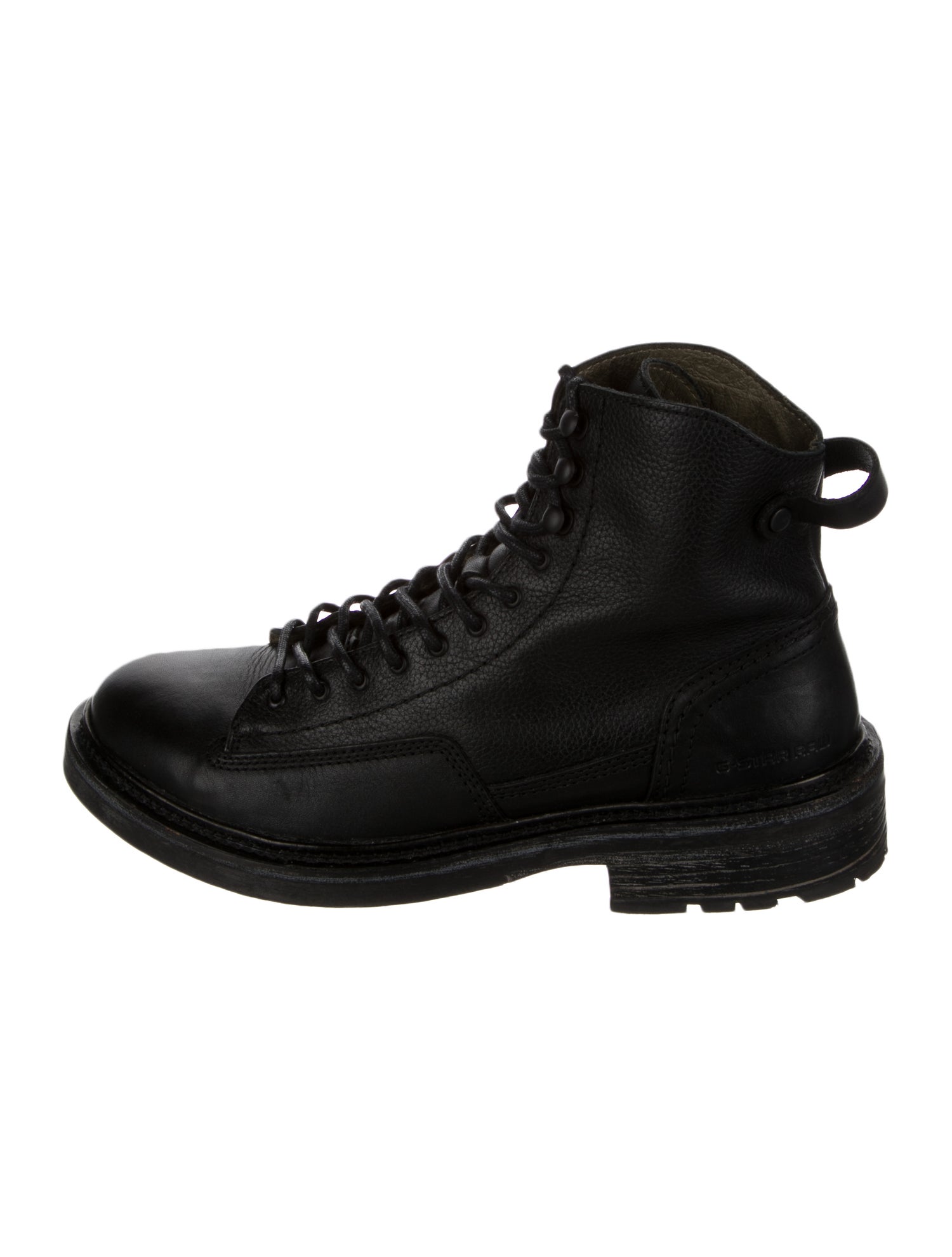 G-Star RAW Leather Combat Boots