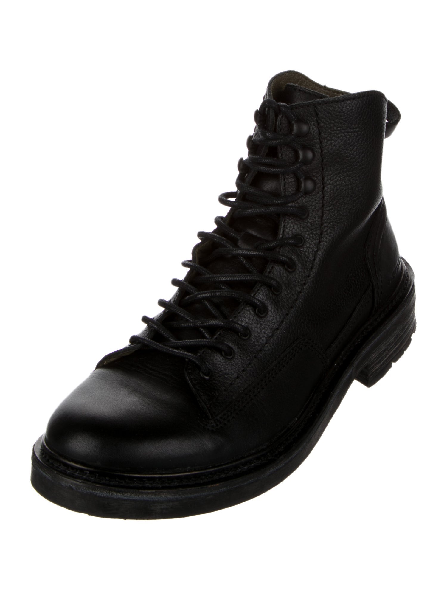 G-Star RAW Leather Combat Boots