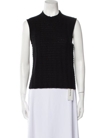 Guest in Residence Knitwear Merino Wool Mock Neck Sweater M