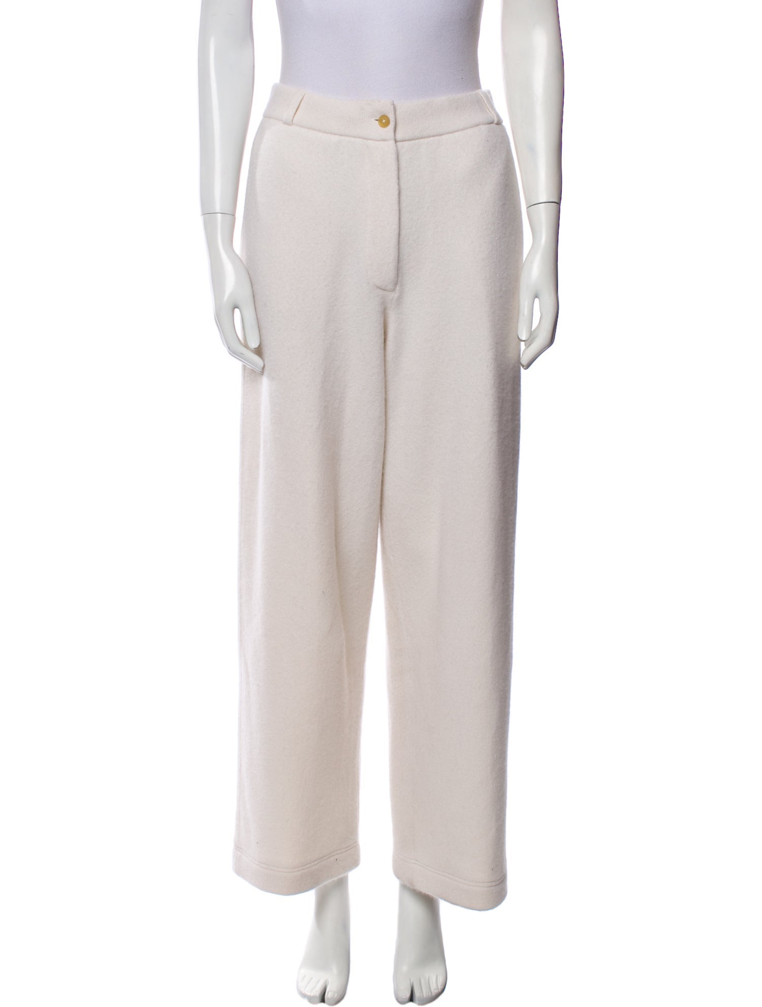 Guest in Residence Cashmere Wide Leg Pants