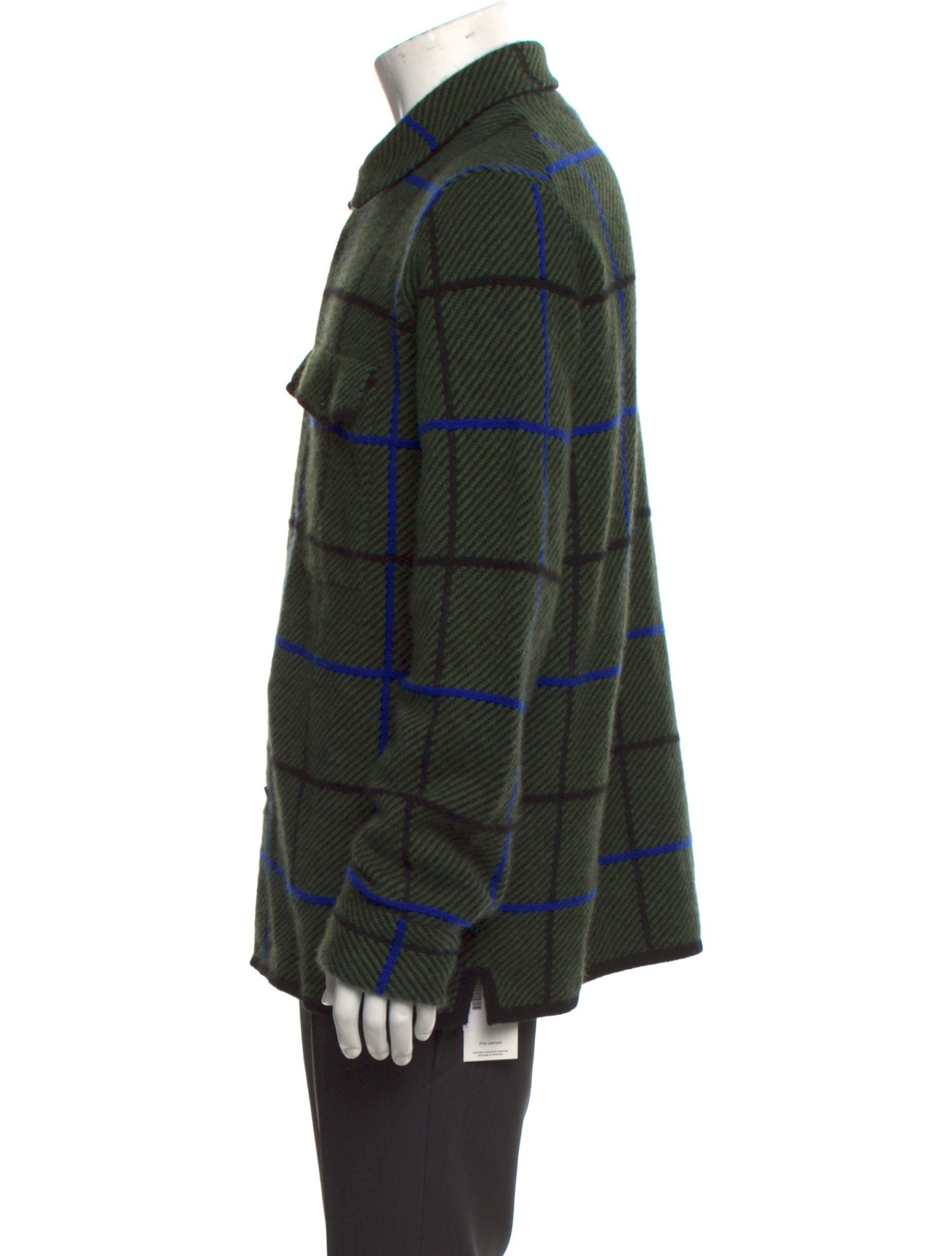 Guest in Residence Cashmere Plaid Print Shirt