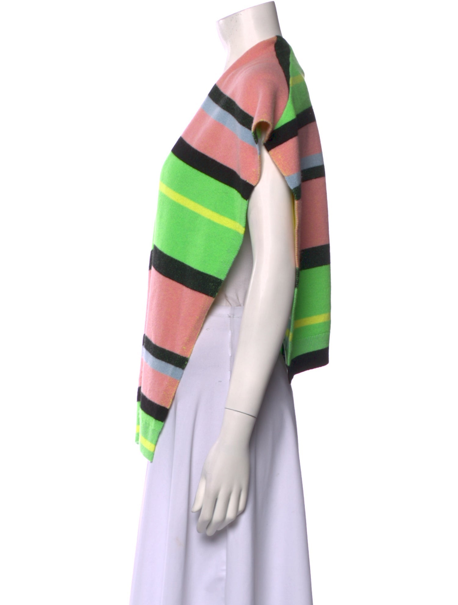 Guest in Residence Cashmere Striped Sweater