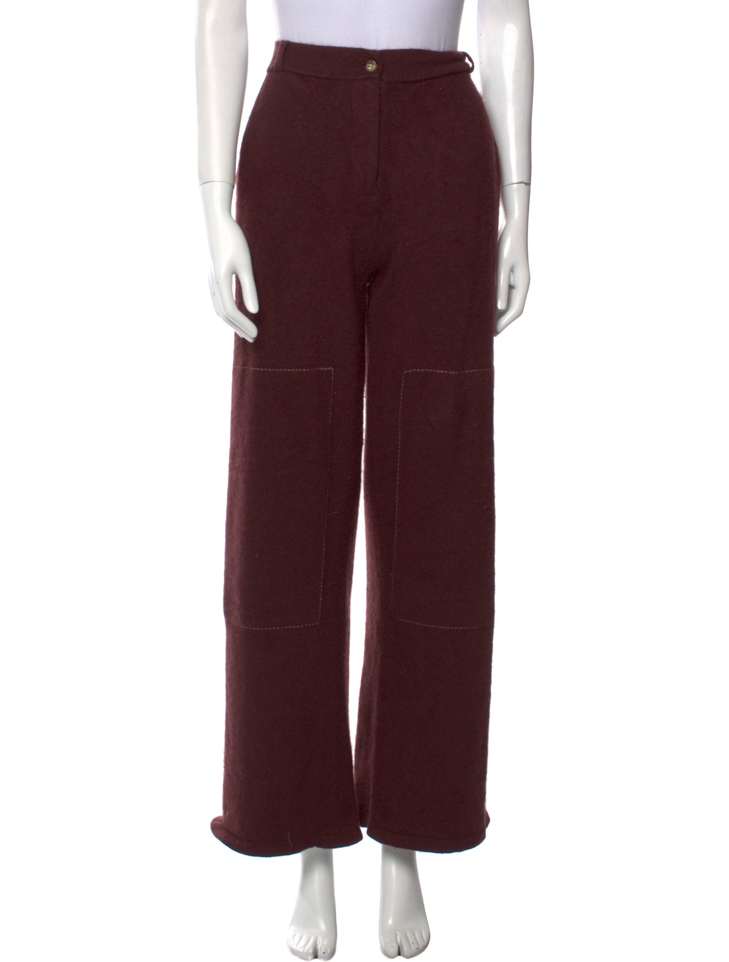 Guest in Residence Cashmere Wide Leg Pants