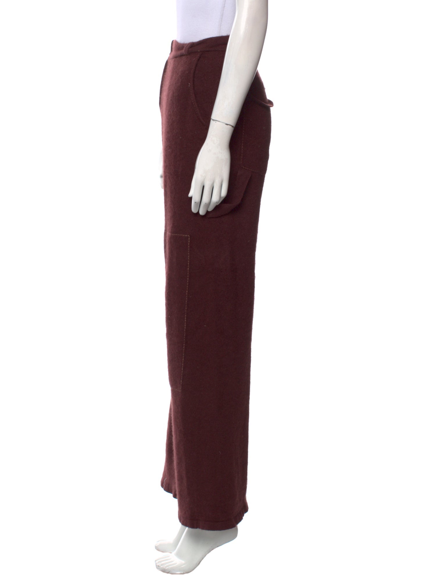 Guest in Residence Cashmere Wide Leg Pants