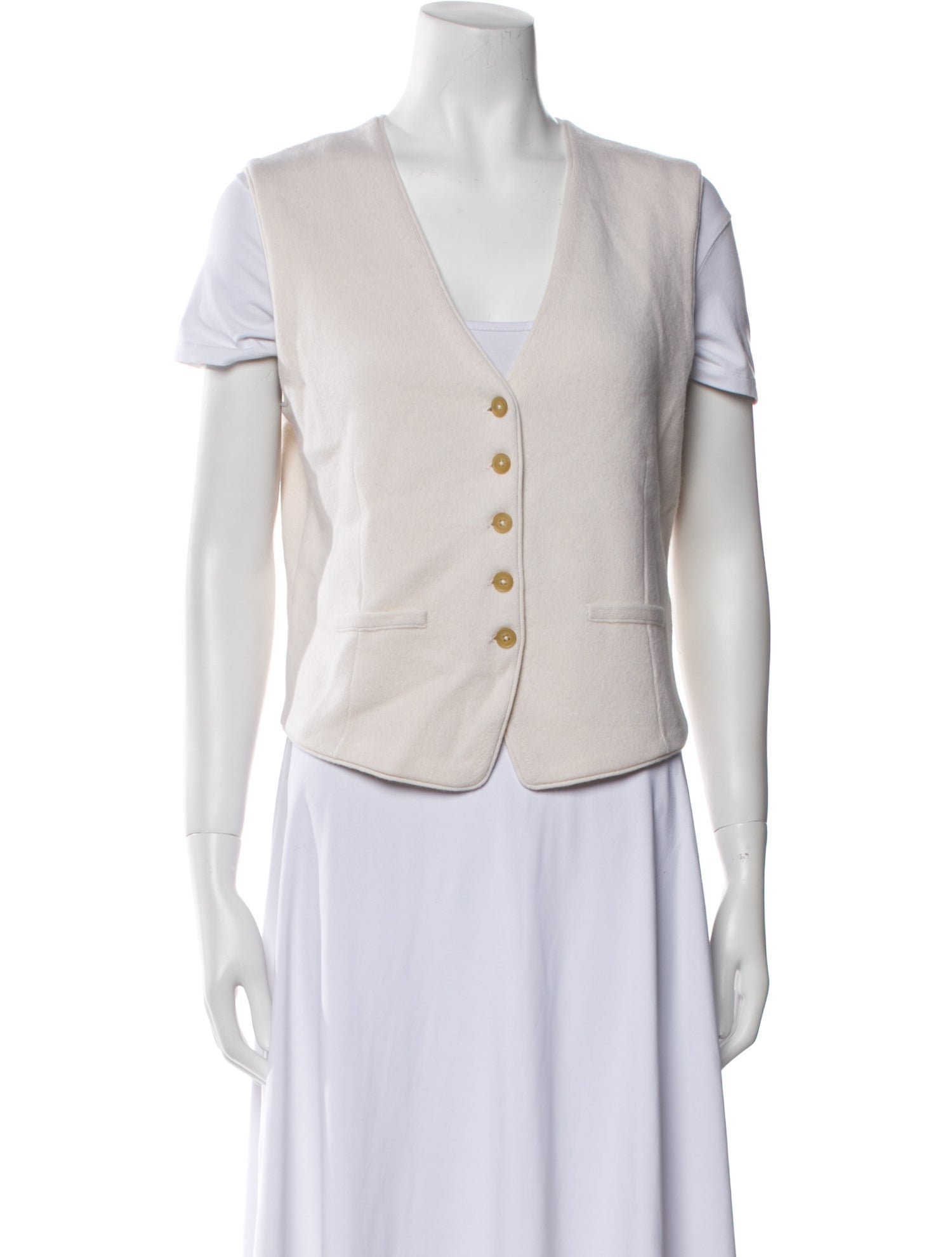 Guest in Residence Cashmere Vest w/ Tags