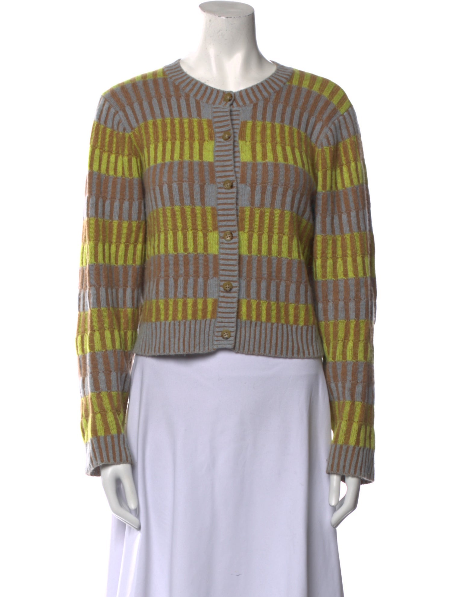 Guest in Residence Cashmere Striped Sweater