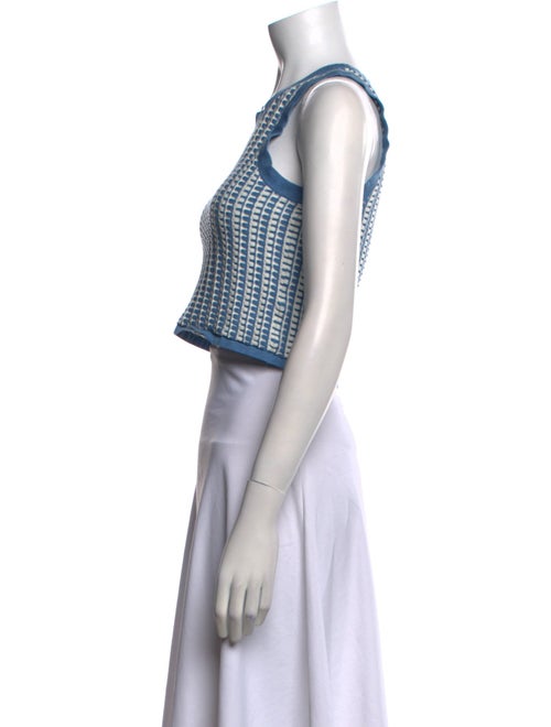 Guest in Residence Printed Crew Neck Sweater