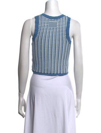 Guest in Residence Printed Crew Neck Sweater