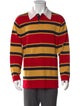 Guest in Residence Cashmere Striped Polo Sweater