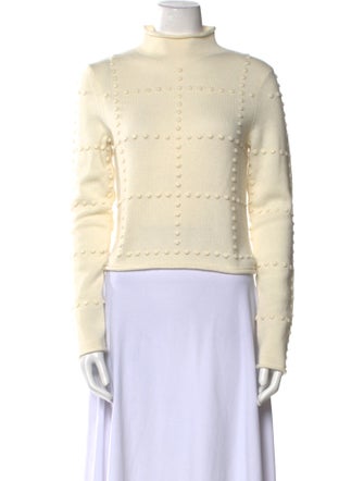 Guest in Residence Wool Mock Neck Sweater