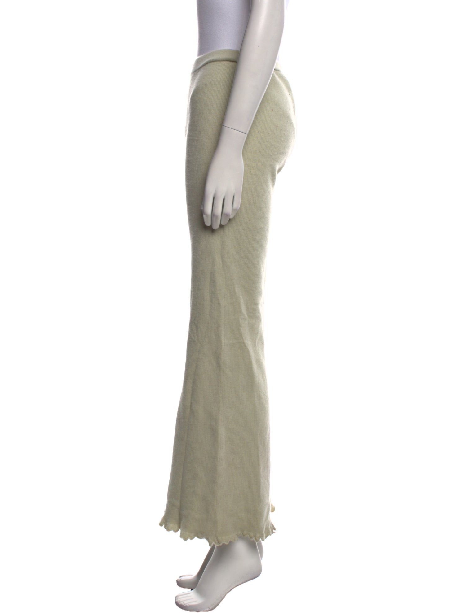 Guest in Residence Cashmere Wide Leg Pants