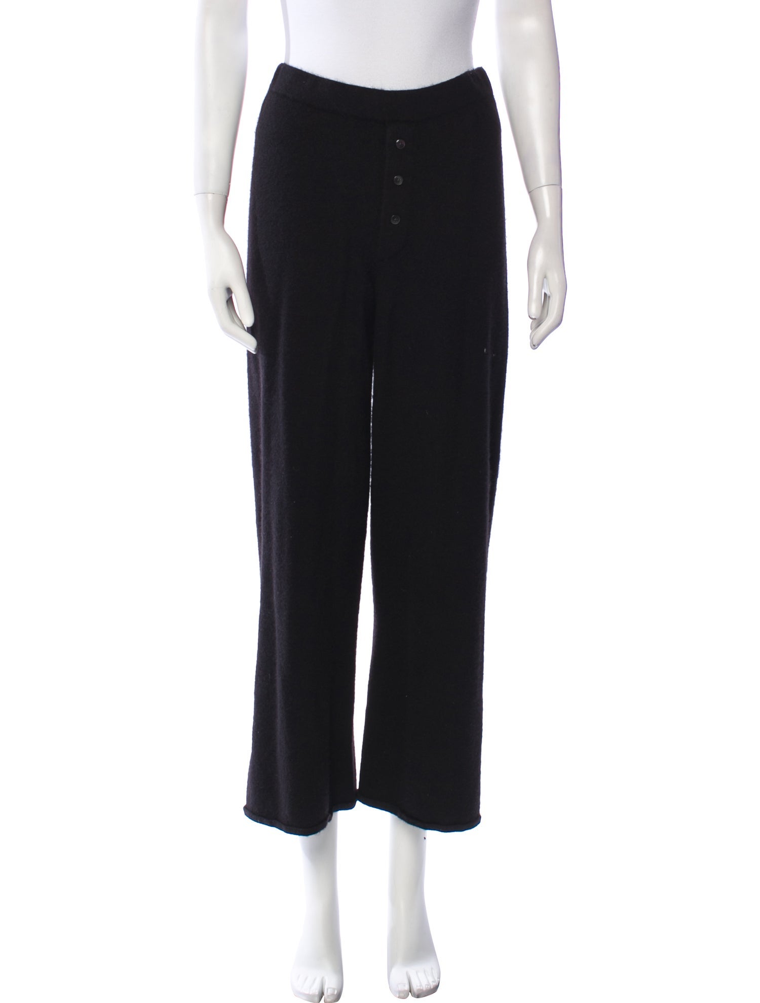 Guest in Residence Cashmere Wide Leg Pants